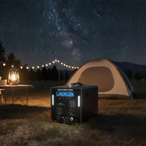 Factory 1000W 1200W Outdoor LiFePO4 Portable Generator Power Station for Home, Camping, and Travel