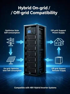 Factory 12V 24V 36V 48V 30Ah 60Ah 90Ah 120Ah Battery Pack for Solar, Marine, and Camping Applications
