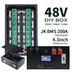 Factory 15kW 16kW Solar Energy Storage Battery Case 51.2V 280Ah 314Ah Lithium Battery Box