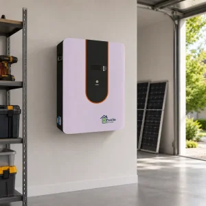 Factory 25.6V 200Ah LiFePO4 Solar Battery 10kWh Hybrid Off Grid Wall Mounted Home Energy Storage Battery with BMS
