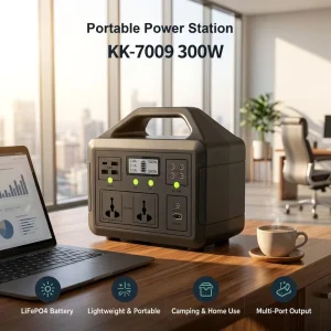 Factory 300W 307Wh Portable Solar Generator BMS Full Protection Outdoor Camping Emergency Power Station