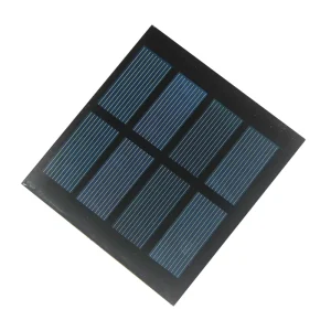 Factory Custom 0.9W Mini Polysilicon Solar Panel 2V 80 x 75 mm for 1.5V Battery