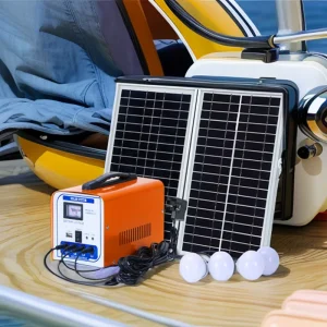 Factory Custom Portable Home Solar Power Lighting System Off-Grid Solar Power Station Kit