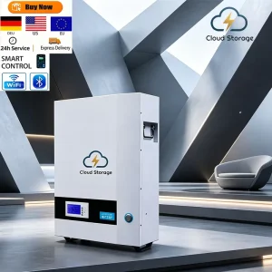 Factory Customized Integrated Stackable Solar Energy Storage System 5kW-10kW Equipped Hybrid Inverters LiFePO4 Batteries CAN
