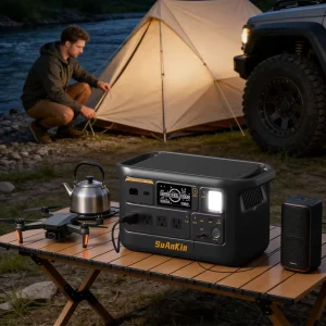 Factory Direct 1500W LiFePO4 Solar Generator 960Wh Portable Power Station Fast Charging for Outdoor Use