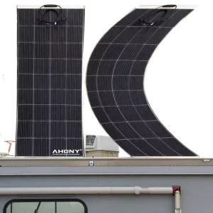 Factory Direct 200W Flexible Solar Panels Ultrathin High Efficiency Aesthetics for RV Boat Bimini High Quality