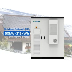 Factory Direct 215kWh Industrial Commercial Energy Storage Cabinet LiFePO4 Battery 100kW AC Reduce Electricity Cost
