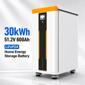 Factory Direct 30kWh 51.2V 600Ah LiFePO4 Battery Pack 6000 Cycles Support Parallel Expansion