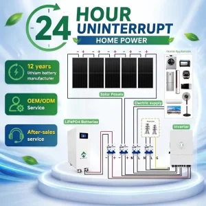 Factory Direct 3KW 5KW 8KW 10KW Hybrid Solar Panel Complete Set Solar Power Energy System for Solar Hybrid Energy Systems