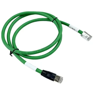 Factory Direct Gold Outdoor Waterproof IP67 IP68 M20 RJ45 Ethernet Connector and Cable for Industrial Networking Plant Hub