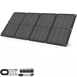 Factory Direct High Efficiency 30W 50W 60W Waterproof Portable Solar Panels Fast Charging for Phone Laptop Power Station OEM ODM