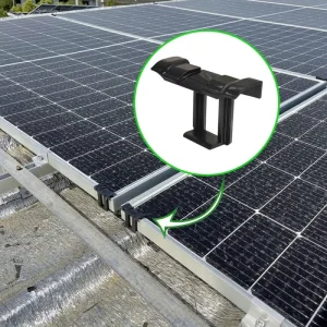 Factory Direct High Quality Easy Install Anti Aging Solar Accessories Plastic Water Drainage Clip