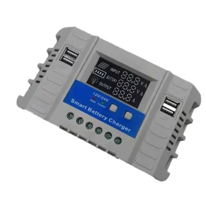 Factory Direct PWM Solar Charge Controller 10A 20A 30A 12V/24V LCD 4USB Output Port
