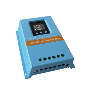 Factory Direct Precision Control 12/24V Automatic Recognition PWM Solar Charging Controller LCD Display LCD150A120A