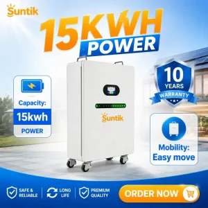 Factory Direct Sale 51.2V 48V 300Ah LiFePO4 Lithium Ion Battery Pack 15kWh 20kWh 30kWh Home Energy Storage System With Bms