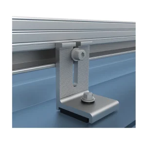Factory Direct Solar Panel Mounting System Metal Roof Mounting Rails and Hardware