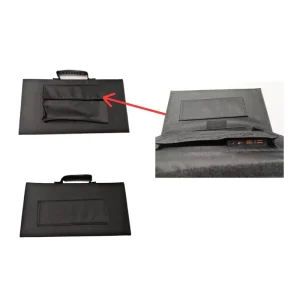 Factory Direct Supply 60W18V4 Monocrystalline Lightweight Folding Solar Charging Waterproof Electric Bag Charger for Camping