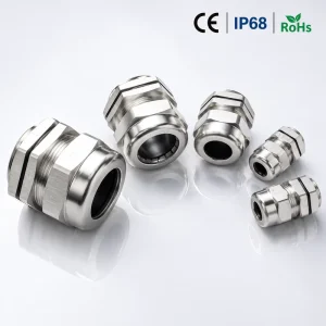 Factory Direct Supply M48 Metal Connector Cable Fixing Waterproof Sealing Gland M48x1.5 Thread for Water Pipes Oil