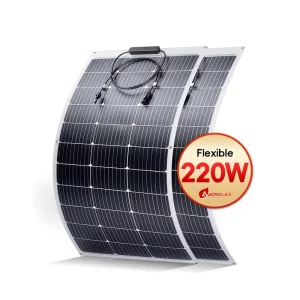 Factory Flexible Solar Panel Panels Module Mono Solar Cells Flexible Solar Panel 220W
