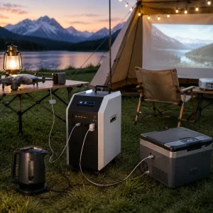 Factory High Capacity 5000W Portable Solar Generator LiFePO4 Battery Portable Power Station for Outdoor Home Camping