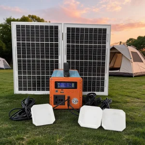Factory LiFePO4 Battery Solar Generator 200W Portable Power Bank Portable Power Station for Outdoor Camping Travel