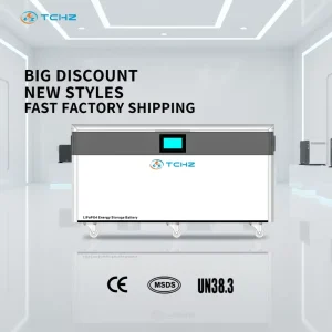 Factory New Design Blade 20KWH 51.2V 400Ah Lifepo4 Lithium Ion Stackable Hybrid Backup Smart BMS 6000 Cycles Residential Solar