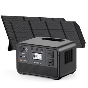 Factory OEM ODM Portable Battery Generator 700W 1000W 1200W 110V 220V Solar Power Station for Camping