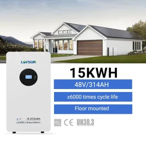 Factory Price 15kWh Energy Storage Battery 48V 314Ah Split System CAN Communication Floor Mounted a Grade Solar Lifepo4 Battery