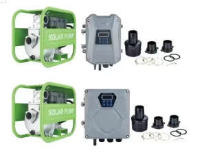Factory Price 2200W 3HP Solar Power AC/DC Brushless Cast Iron Centrifugal Self-Priming Boosting Pump for Land Surface Water Pump