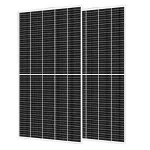 Factory Price HET 200W Polycrystalline All Black Solar Panels 20.9% Efficiency Easy Installation Photovoltaic Panels