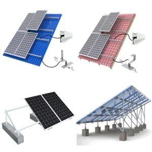 Factory Price Solar Ground Mounting System Bracket for Panels