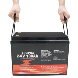 Factory Solar Lithium Battery 12V 24V 100Ah 200Ah 400Ah 600Ah Smart BMS for RV Marine