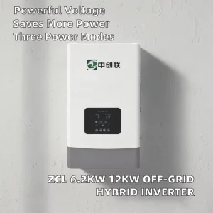 Factory Split Hybrid Grid 6.2kW & 12kW String Inverter with Lithium Ion Battery and Triple Output for Industries