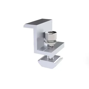 Factory Supply Aluminum Solar End Clamp PV Solar Mounting Accessories for System