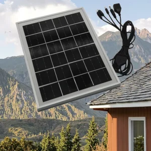 Factory Supply Outdoor Charging Solar Panel Single Polycrystalline Monocrystalline Silicon
