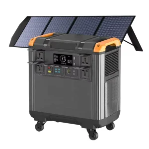 Factory Supply Solar 2000W LiFePO4 Battery Portable Station for Home Outdoor Camping Car Compatible Pure Sine Wave