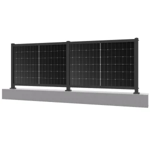 Farm Solar Bracket System PV Panel Mount Structure Solar Fence