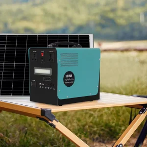 Fast Charging Multi Function 500W 1000W 1500W Metal Home Storage Power Station Solar Power Energy System