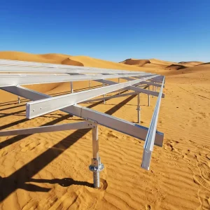 Fast Delivery Zn Al Mg Single Pile Solar PV Ground Mounting Bracket