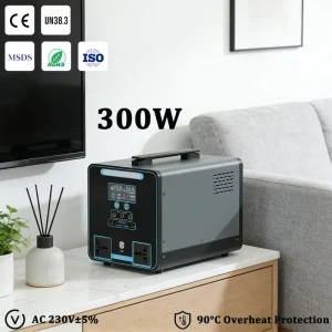 Fast Shipping 300W 384wh Solar Generator Compact with CE Certified for Outdoor Camping Emergency Solar Energy Generator Portable