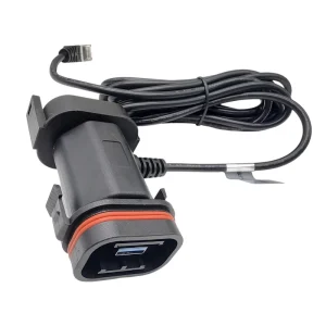 Female-to-Female Combined USB Connector with RJ45 Cable for Solar Inverter External Equipment