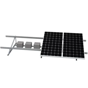 Fixed Angle Solar Roof Mount with Mounting Brackets