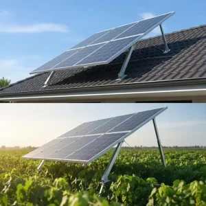 Fixed Solar Panel Mounting Bracket Structure for Ground PV System Hot Dip Galvanized