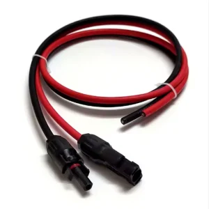 Flame-retardant Solar Extension Cable 4mm² 6mm² with MC4 Connector for Portable Energy Storage