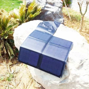 40W High Efficiency Foldable Mono Solar Panel for Camping 156×156 Mono Solar Cell