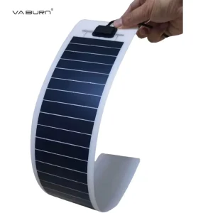 Flexible Solar Panel 12V 24V ETFE Monocrystalline Semi 10W 100W 200W 400W 500W Flexible Solar Panels for RV Boat Camping Car