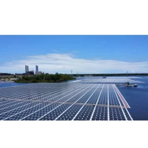 Floating Sun Tracker Hydraulic Solar Panel HDPE Floating Solar Plant Arrays
