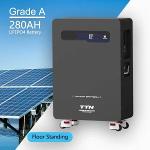 Floor 15kWh LiFePO4 Lipo4 Lithium ion All In One Battery Boxes 20kWh Expandable Capacity Grid Solar Home Appliances Energy
