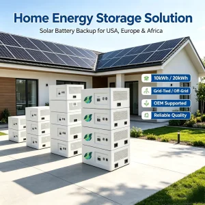 Floor Home Lifepo4 Battery 51.2V 10kWh 30kWh Lithium Ion Batteries Solar Energy Storage Power Wall Mount System 48V 600Ah LFP