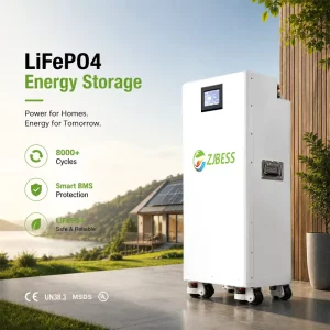 Floor Mounted 51.2V 400Ah 20KWh 8000 Cycles 300Ah 15kWh Lifepo4 Lithium Solar Battery Home Energy Storage System